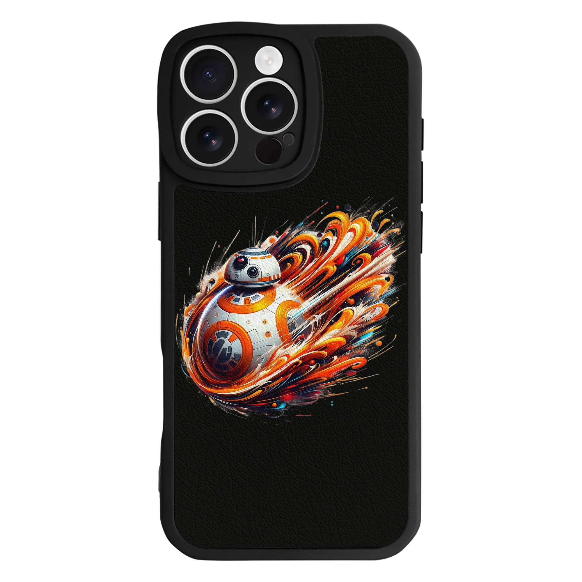 （画像用） スター・ウォーズ Star Wars 【iPhone 16シリーズ対応】シリコンスマホケース（レザー調） 材質：シリコン
